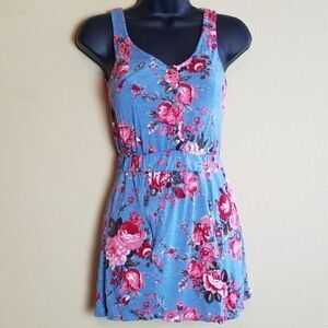 Pull & Bear Floral Mini Dress